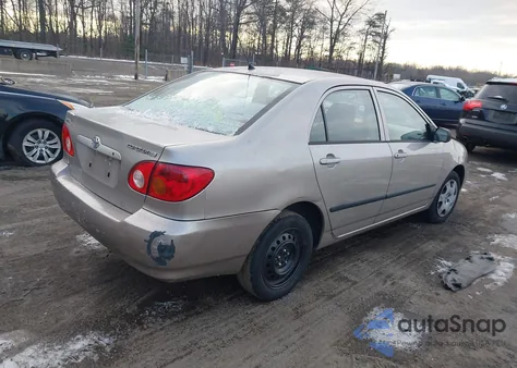 2003 Toyota Corolla Ce from USA, damaged, VIN 2T1BR32EX3C002664